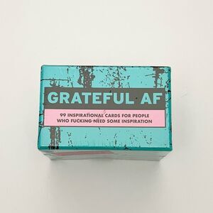 Grateful AF Cards Gift Pack NIB Knock Knock